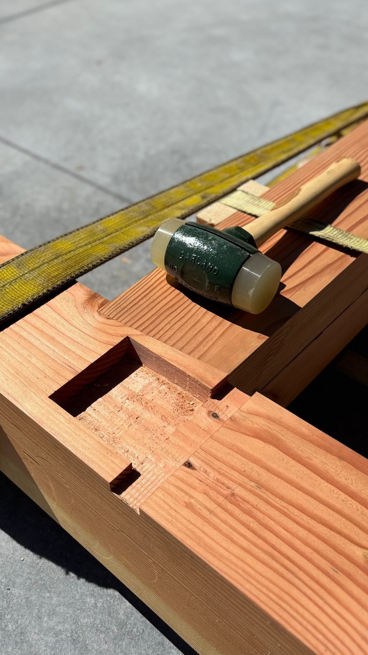 Mortise and Tenon Joinery: Traditional mortise and tenon joinery connects each timber with precision and strength. Instead of relying solely on metal fasteners, the wood members are shaped to interlock, creating a structural system rooted in centuries of proven performance. This method distributes loads naturally through the frame while showcasing true craftsmanship in every connection.